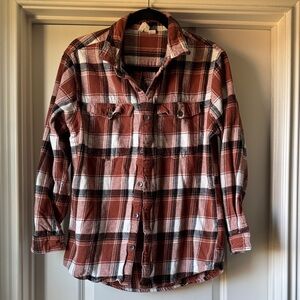 Roxy Plaid Flannel Shirt